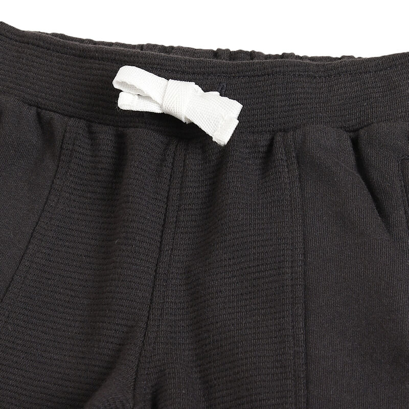 Boys Dark Grey Solid Long Trousers image number 2